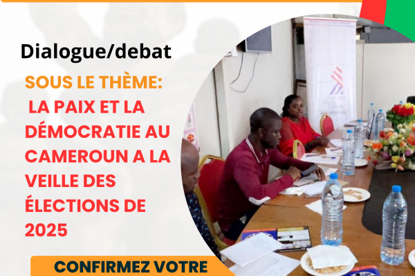 🌍 Participez au Dialogue National : La Paix et la Démocratie au Cameroun 🗣️