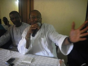 intervention d'un participant , Atélier de Yaoundé